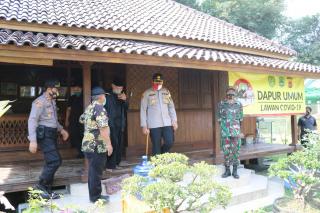 Kapolres Majalengka Polda Jabar Chek Lembur Tohaga Lodaya Desa Tangguh